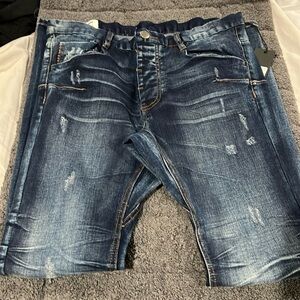 One Teaspoon Mr Jones Skinny leg jeans